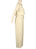 Women Short Sleeves Blouse And Long Pants Casual OL Sets AIL-269