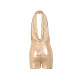 Hot sexy deep-v backless nightclub bodycon rompers AIL-271