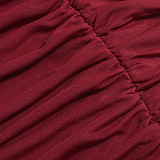 New Hot-selling Backless Milk Silk Sleeveless Mesh Dress RS-51687