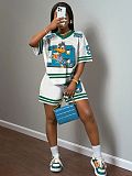 2025 Summer Sport Rugby Basketball Women Short Set BG-6071-1