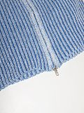 Women's Knitted Cardigan Zipper Fitted Sweater Coat SH-391391