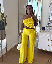 Women's fashionable halter-neck strapless pleated tied-leg all-in-one pants NTY-7559 Women's fashionable halter-neck strapless pleated tied-leg all-in-one pants NTY-7559