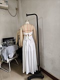 Fashion Halter Neck Tube Top Long Skirt Two Piece Suit For Women NTY-7569