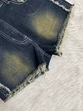 Women sexy fringed washable denim shorts LSD-2415