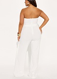 Sexy Tube Top Fake Two Piece Design Elegant Jumpsuit RS-6190