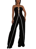 Sexy Tube Top Fake Two Piece Design Elegant Jumpsuit RS-6190