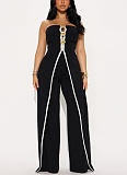 Sexy Tube Top Fake Two Piece Design Elegant Jumpsuit RS-6190