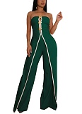 Sexy Tube Top Fake Two Piece Design Elegant Jumpsuit RS-6190