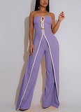 Sexy Tube Top Fake Two Piece Design Elegant Jumpsuit RS-6190