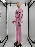 Europe and America Printed Fashion Trousers Set MJL-XH805
