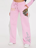 Europe and America Printed Fashion Trousers Set MJL-XH805