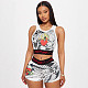 2025 Sport Vest Shorts Summer Two Pieces Outfits RS-XX293