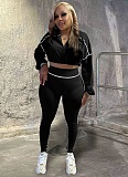Sexy Elastic Waist Long-Sleeved Top With Tight Pants Two-Piece Set CH-25033