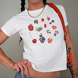 Summer Sweet Spicy Printed Short T-shirt WD-113472B