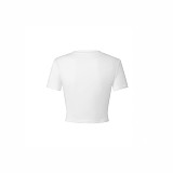 Tight Letter-printed Summer Slimming Crop Top WD-ZW115913B