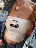 Sleeveless Amazon Strapless Wrap Chest Top WD-W112099