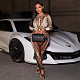 Stylish Print Women Long Sleeves Slim Bodysuit Pants Sets 2 Pieces DLS-K25S77067