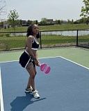 Women's Sleeveless Sports Bra Vest With Slit Shorts Two Pieces Set XS-K25L638