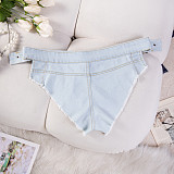 Sexy Low-waist Women Plus Size Denim Hotpants GZHY-9033