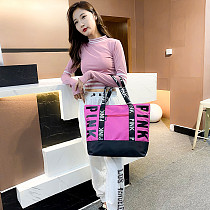 Pink Large Capacity Bag Short Trips Women Handbag RS-170