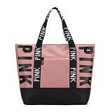 Pink Large Capacity Bag Short Trips Women Handbag RS-170