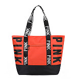 Pink Large Capacity Bag Short Trips Women Handbag RS-170