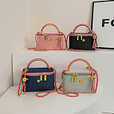 Summer Hand Bag Square Bag For Women Woven Casual Trendy Single Shoulder Crossbody RS-WHY2510
