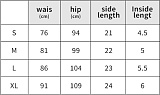 Black PU-leather Women Low Waist Zipper Hotpant GZHY-195