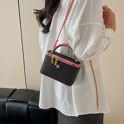 Summer Hand Bag Square Bag For Women Woven Casual Trendy Single Shoulder Crossbody RS-WHY2510