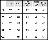 Women High Waist Elastic Large Size Denim Shorts GZHY-9037