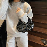 High-end Pleated Handbag Women Dumpling Bag RS-CH9188