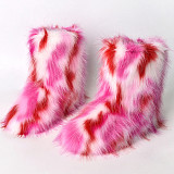 Women's Winter Warm Thick Anti-slip Fur Boots Snow RS-332