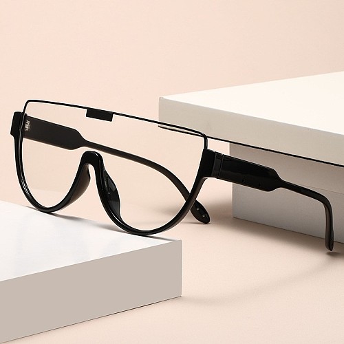 Large Framed Lens Sunglasses Women Big Faces Look Slimmer For Men RS-6455