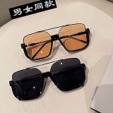 Double Beam Large Frame Retro Sun Glasses UV-blocking RS-2089