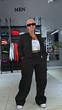 2025 Hoodie Multi-pockets Pants Sporty Casual Set CM-9529