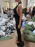 Solid Lace Cut-out Tight Sexy Casual Jumpsuit For Women RS-42338