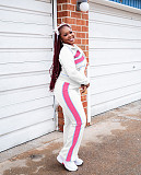 Long-sleeved Sportswear Sets Autumn Winter Slim Drawstring Pants Set XRB-10158