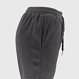 Autumn Winter Corduroy Solid  Round Neck Pullover Long-sleeved Long Pants Set SSN-211273