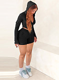 Casual Tight-fitting Pocket Workwear Shorts Set WSM-5393