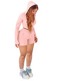 Casual Tight-fitting Pocket Workwear Shorts Set WSM-5393