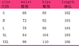 Autumn PU Lace-up High-waisted Slit Leather Pants SMJR-8021