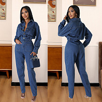 Fashion Slim-fit Elastic Skinny Jeans With Washed Pockets JLX-8604