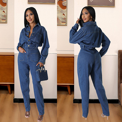 Fashion Slim-fit Elastic Skinny Jeans With Washed Pockets JLX-8604
