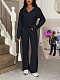 Casual Hooded Sweatshirt and Trousers Set LDG-99044