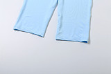 Fashionable Creative Street Trend Plush Patchwork Tight-Fitting Bikini Bodysuit