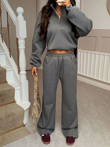 Sportswear Long Sleeve Sweatshirt and Pants Set LDG-0063
