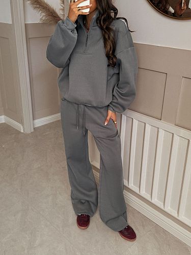 Sportswear Long Sleeve Sweatshirt and Pants Set LDG-0063