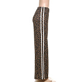 High-Waisted Slim-Fit Printed Streetwear Pants ZJQD-82603