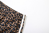 High-Waisted Slim-Fit Printed Streetwear Pants ZJQD-82603
