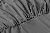 Sexy V-neck Slim-fitting Long-sleeved Dress XS-1114